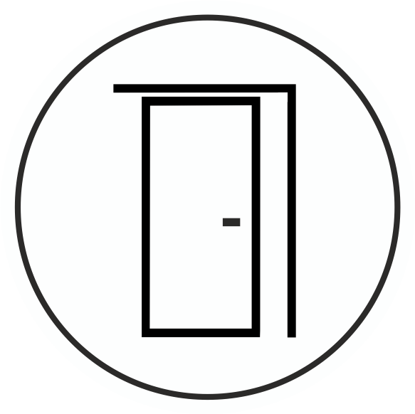 иконка установка Двери раздвижной